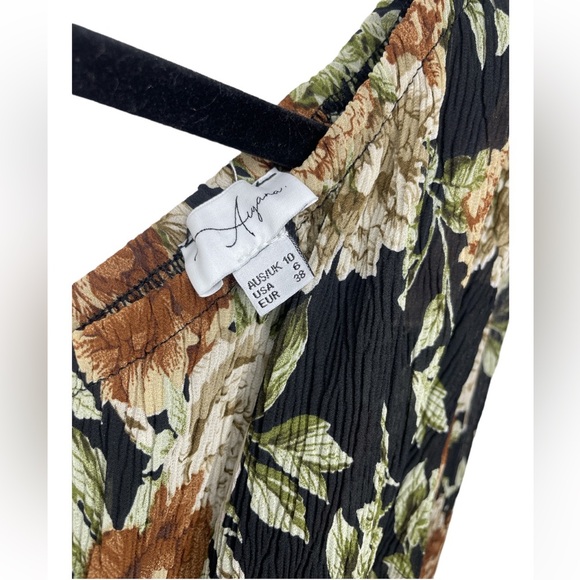 Floral One-shoulder Mini Dress Size 6 - Picture 5 of 7